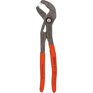 Schlauchschellenzange Gesamt-L.250mm Kopf grau atram.Ku.-Überzug KNIPEX von Knipex – Produktbild 3 von 6