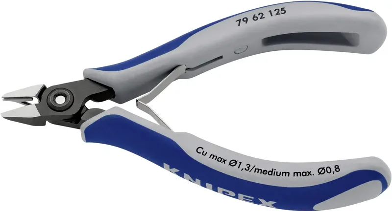 Knipex 79 62 125 Elektrotechnik und Feinwerktechnik Seitenschneider ohne Facette 125 mm by Knipex – product image