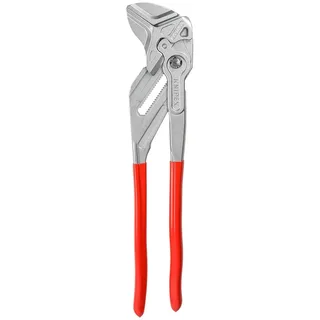 KNIPEX 86 03 400 Zangenschlüssel XL 400 mm verchromt Zange und Schraubenschlüssel in einem Werkzeug mit Kunststoff von Knipex – Produktbild 2 von 2