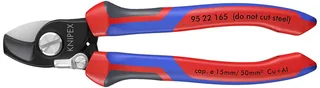 Knipex 95 22 165 Kabelschere Geeignet für (Abisoliertechnik) Alu- und Kupferkabel, ein- und mehrdrähtig 15 mm 50 mm² 0 fra Knipex – produktbillede 3 af 3