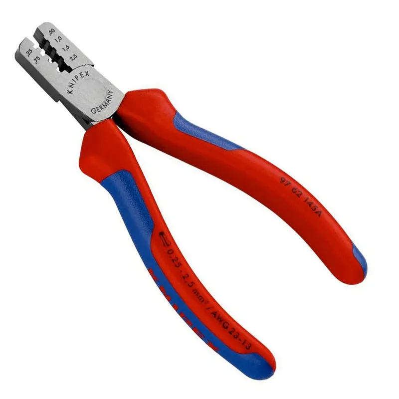 Knipex 97 62 145 A Crimpzange Aderendhülsen 0.25 bis 2.5 mm² by Knipex – product image 2 of 3