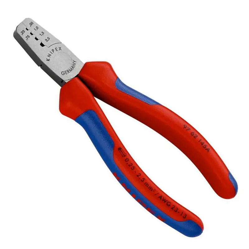 Knipex 97 62 145 A Crimpzange Aderendhülsen 0.25 bis 2.5 mm² by Knipex – product image 3 of 3