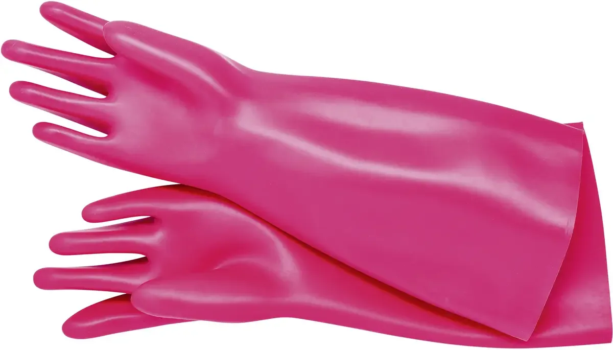 Knipex 98 65 41 Elektricienhandschoen Maat (handschoen): 10, XL 1 paar van Knipex, Rood – productafbeelding
