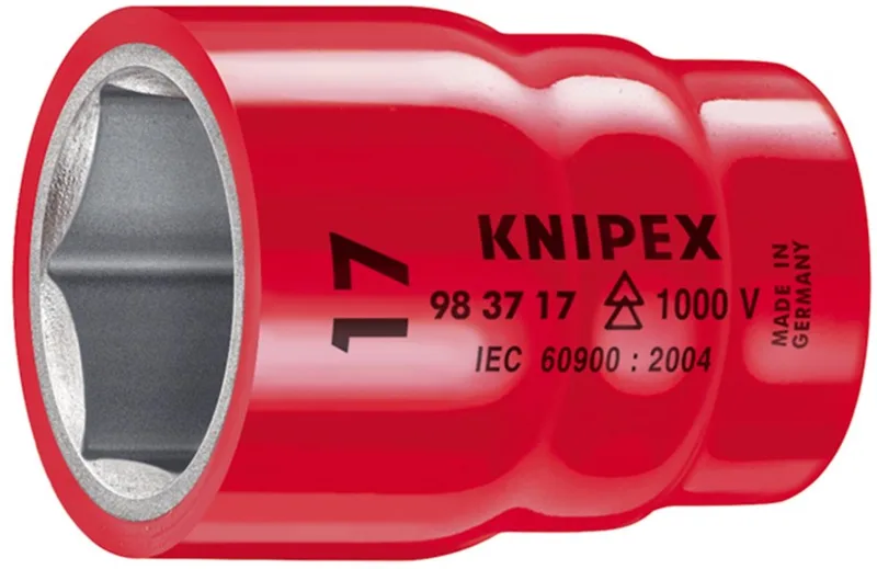 Knipex 983710 VDE Dopsleutel - Zeskant - 10mm - 3/8" (L=42mm) by Knipex – product image