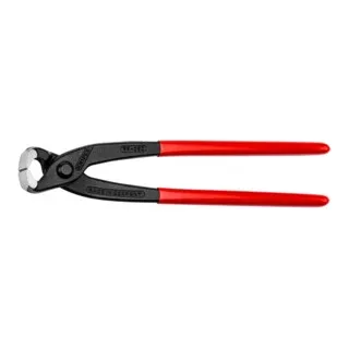 KNIPEX 99 01 250 Monierzange (Rabitz- oder Flechterzange) mit Kunststoff überzogen schwarz atramentiert 250 mm von Knipex – Produktbild
