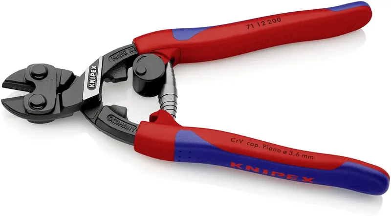 Kompaktbolzenschneider CoBolt L.200mm 2K-Hülle ger.m.Öffnungsf. von Knipex – Produktbild 2 von 2