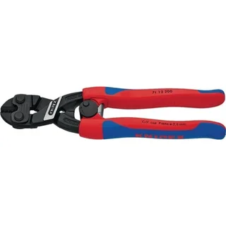 Kompaktbolzenschneider CoBolt L.200mm 2K-Hülle ger.m.Öffnungsf. von Knipex – Produktbild 1 von 2