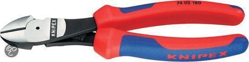 Kracht Zijsnijtang - 180 mm by Knipex, Red – product image