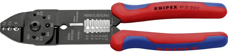 krimptang - 9721215C van Knipex, Kleurloos – productafbeelding 1 van 2
