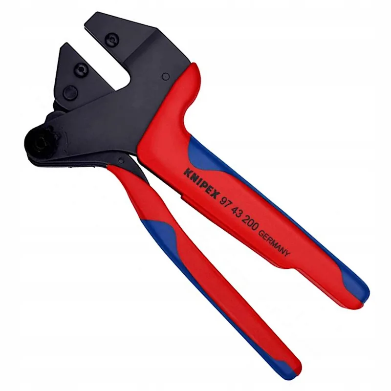 Krimptang Crimp Systeem Verwisselbare Matrijzen by Knipex, Blue – product image