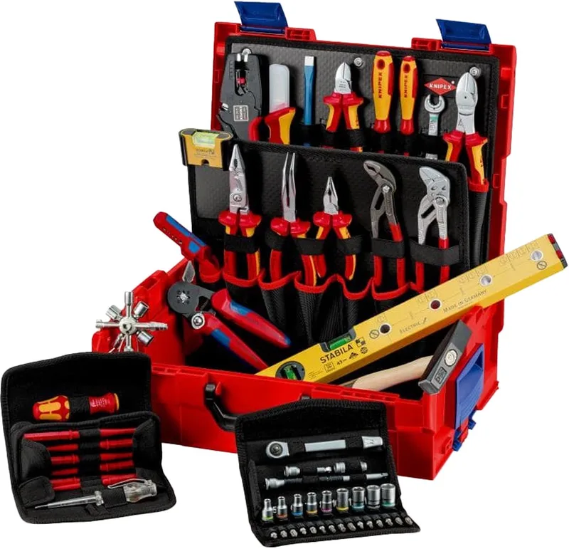 KNIPEX 00 21 19 LB E L-BOXX® Elektro 63-teilig 357 mm von Knipex – Produktbild