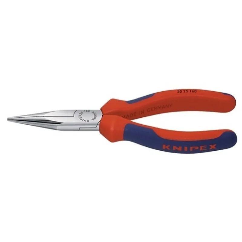 Langbeckzange Gesamt-L.160mm Form 2 Kopf verchr.lang, flach-rund 2K-Hülle KNIPEX de Knipex – image du produit