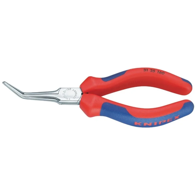 Nadelzange L.160mm 45Grad gew.verchr.Mehrkomp.-Hüllen by Knipex – product image