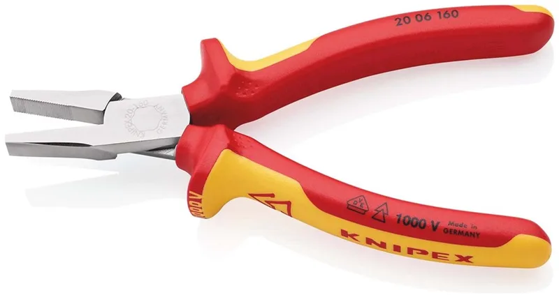 Platbektang 2006 160mm Vde von Knipex, Kleurloos – Produktbild