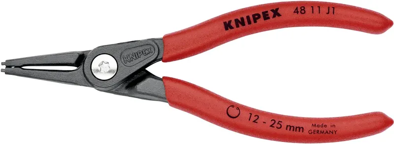 Pinces De Précision Pour Rondelles Internes Droites 12-25mm 140mm de Knipex – image du produit 2 sur 2