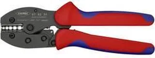 Crimpzange L.220mm 1,5-10mm2 f.Stoßverbinder KNIPEX m.Mehrkomp.-Hüllen von Knipex, Kleurloos – Produktbild 1 von 2