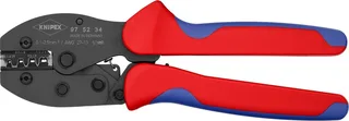 PRECIFORCE 97 52 34 Krimptang Ongeïsoleerde, open connectoren 0.1 tot 2.5 mm² by Knipex, Kleurloos – product image 1 of 2