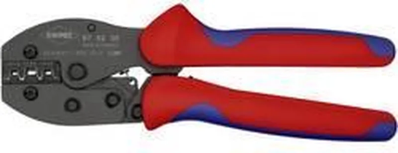 PreciForce 97 52 35 Krimptang Ongeïsoleerde open connectoren 0.5 tot 6 mm² de Knipex, Kleurloos – image du produit