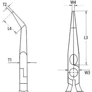 Pince Coupante De Côté à Bec Effilé 200 Mm de Knipex – image du produit 6 sur 6