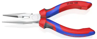 Radiozange DIN ISO 5745 L.160mm flach/rund ger.verchr.m.Mehrkomp.-Hüllen KNIPEX von Knipex – Produktbild 3 von 3