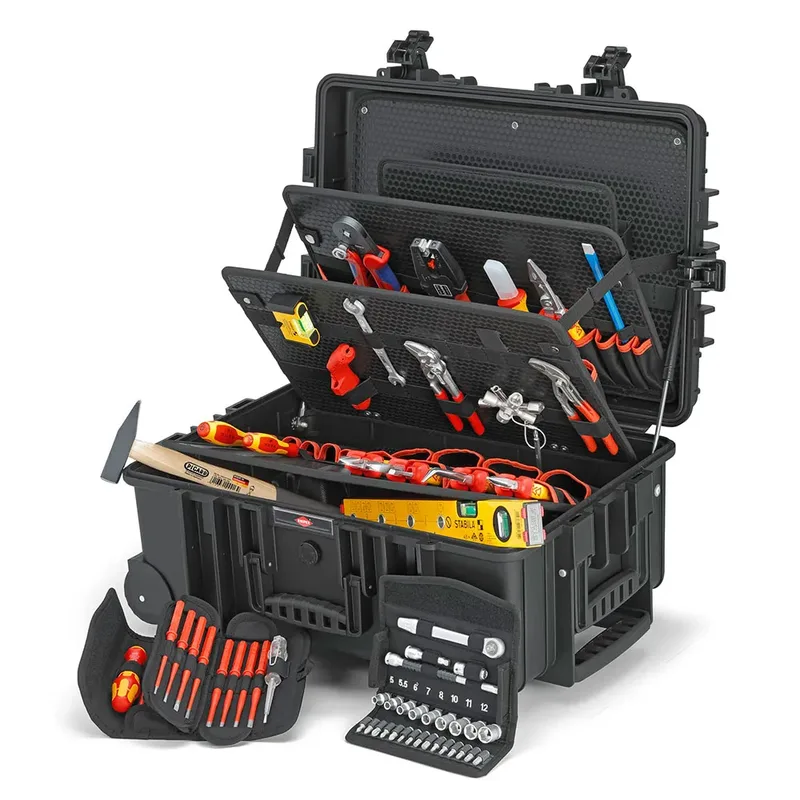Robust 45 Elektro Gereedschapskoffer (gevuld) 63-delig Electricien van Knipex – productafbeelding 2 van 4