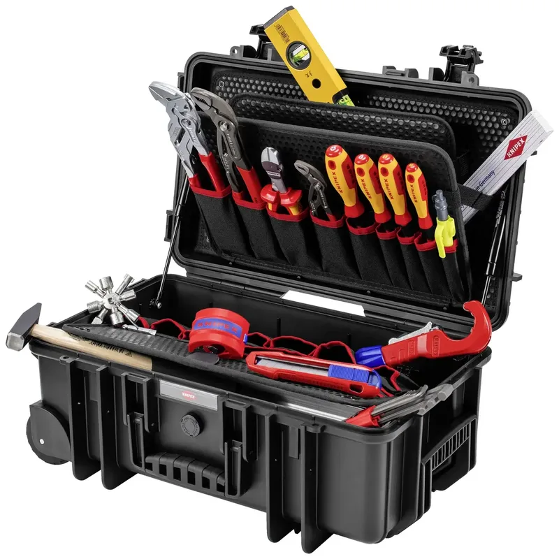Robust26 Sanitär 00 21 33 S Werkzeugkoffer bestückt (B x H x T) 350 x 225 x 550 mm de Knipex – image du produit