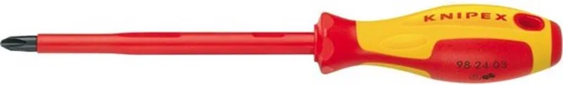 schroevendraaier PH 0 VDE - 98 24 00 van Knipex, Kleurloos – productafbeelding