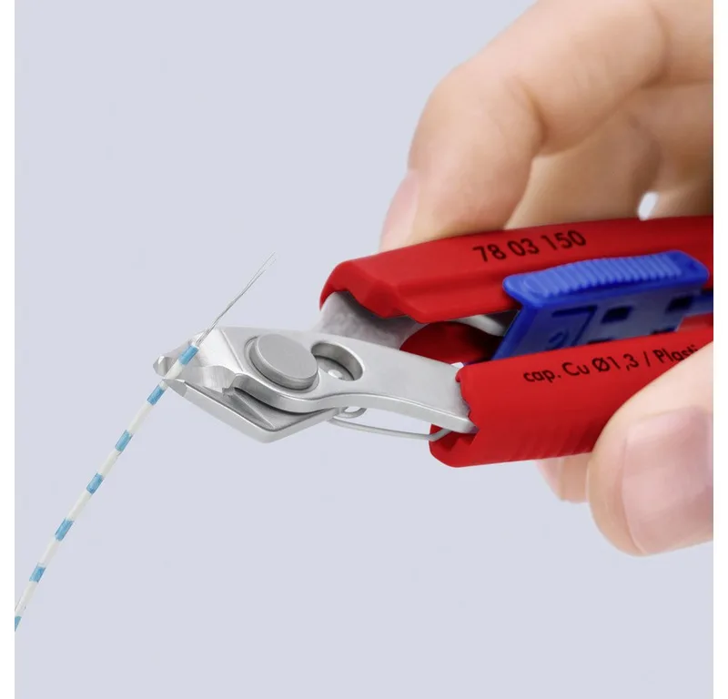 Knipex 78 03 150 V01 Kniptang Elektronica en fijnmechanica 158 mm van Knipex – productafbeelding 5 van 5