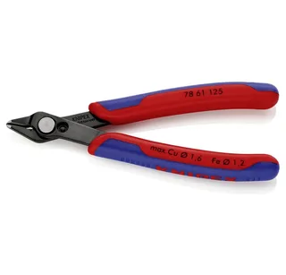 Seitenschneider Knipex Super-Knips 78 61 125 Elektrotechnik und Feinwerktechnik Schnei van Knipex – productafbeelding 3 van 4