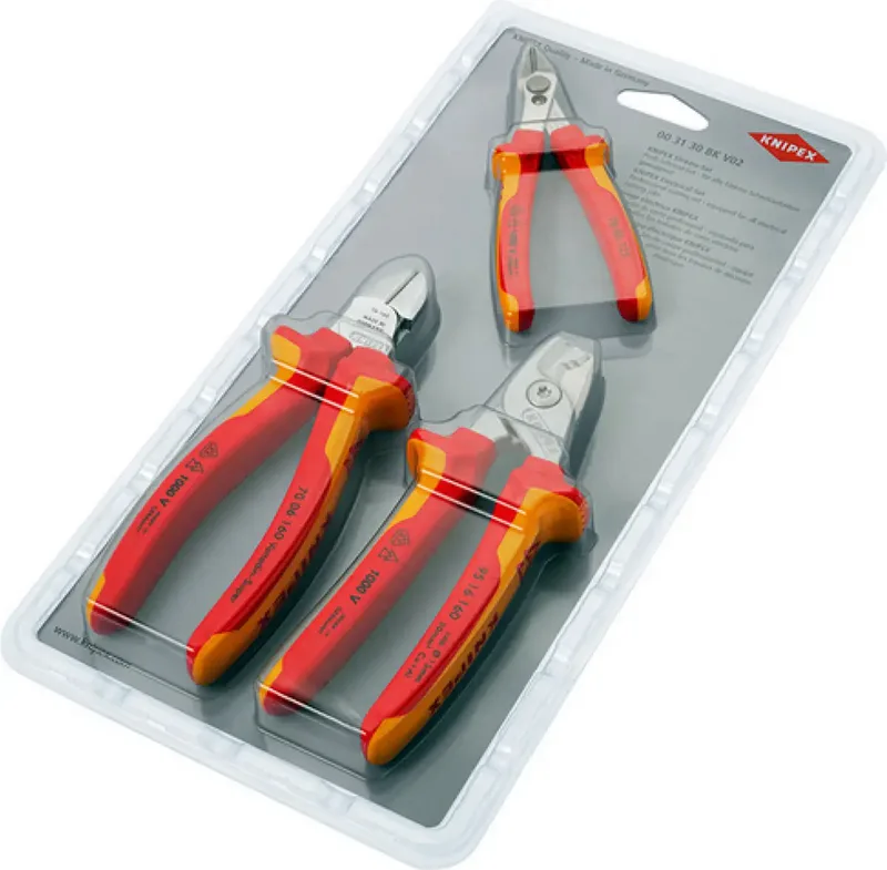 Super-Knips® 00 31 30 BK V02 Zangen-Set by Knipex – product image