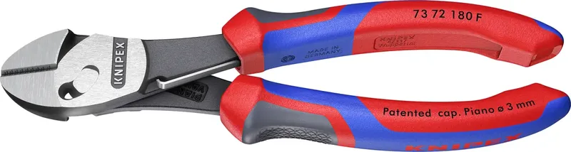 TwinForce® hoogwaardige zijsnijtang met openingsveer van Knipex – productafbeelding