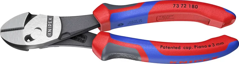 TwinForce 73 72 180 Werkstatt Kraft-Seitenschneider mit Facette 180 mm by Knipex – product image