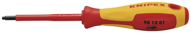 VDE, Elektriker, Elektrotechnik und Feinwerktechnik Spezial-Schraubendreher de Knipex – image du produit