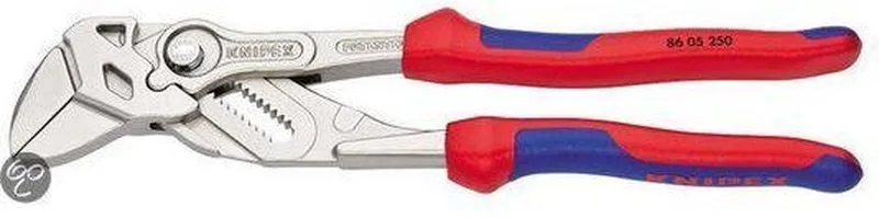 Waterpomptang 8605250Sb van Knipex, Rood – productafbeelding