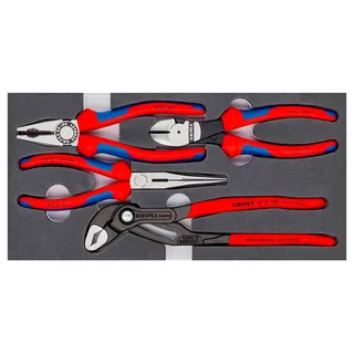 Zangen-Sets, in Schaumstoffeinlage by Knipex – product image 2 of 3