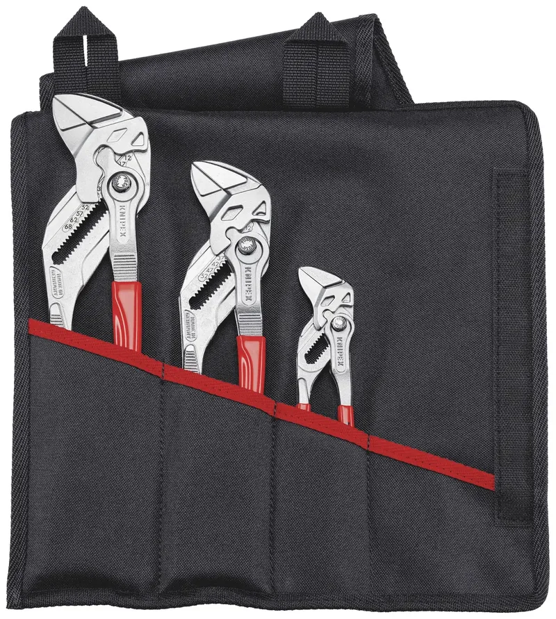 Zangenschlüssel-Set, 3-teilig, Zangen-Set von Knipex – Produktbild 2 von 2