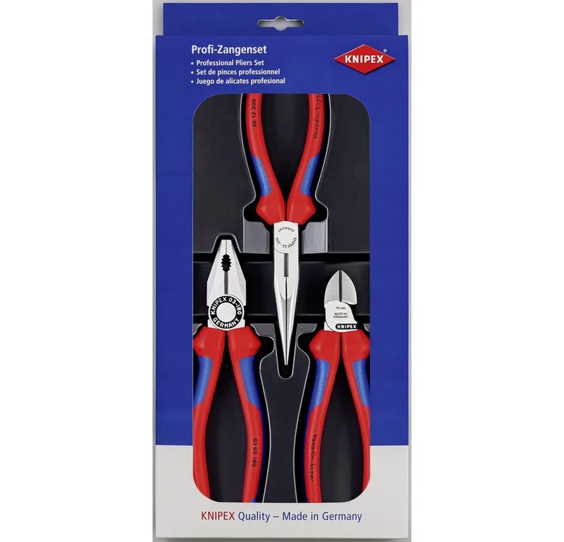 Jeu De Pinces Universelles De Montage 3 Pièces de Knipex – image du produit 2 sur 2