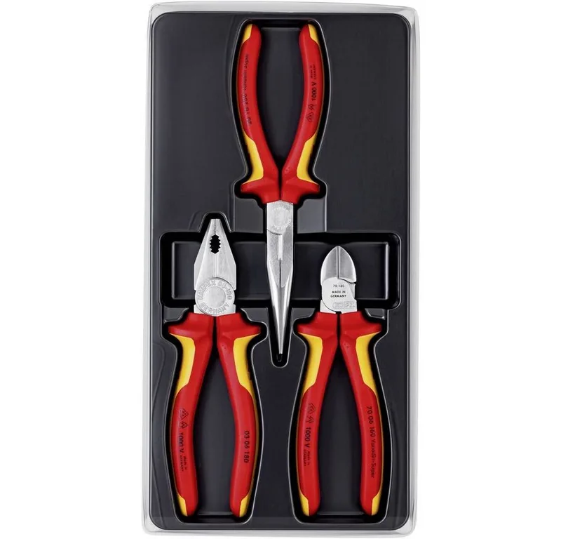 Zangenset VDE-Zangenset 3tlg 00 20 12 by Knipex – product image 1 of 2