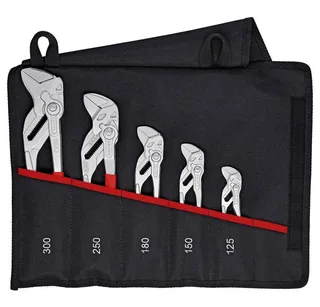 Zangenset Zangenschlüssel-Set 5 teilig 00 19 55 S4 de Knipex – image du produit 1 sur 2