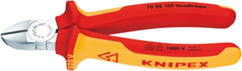 Zijsnijtang von Knipex, Rot – Produktbild