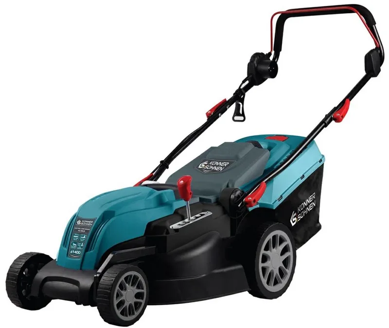 KS 38LM - Elektrische Grasmaaier - 1400W - 38cm - Ergonomische Handgreep - 5-Positie Hoogteverstelling van Könner & Söhnen – productafbeelding