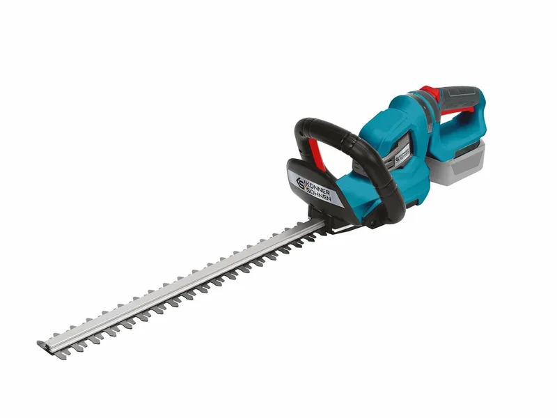 KS HT-20V Serie - Accu Heggenschaar - 55 cm - Draaihandgreep - Laserbewerkte Stalen Bladen von Könner & Söhnen – Produktbild