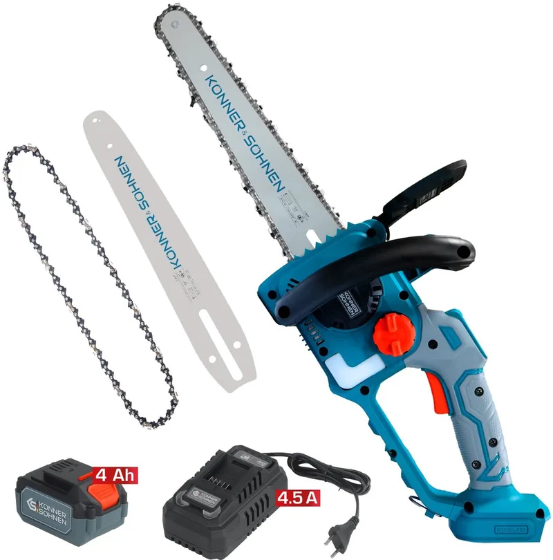 Snoerloze Mini Kettingzaag KS MCS20V-12 SET van Könner & Söhnen – productafbeelding
