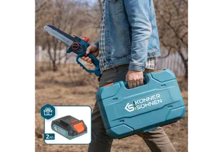 Snoerloze Mini Kettingzaag KS MCS20V-8 CASE PLUS by Könner & Söhnen – product image 2 of 5