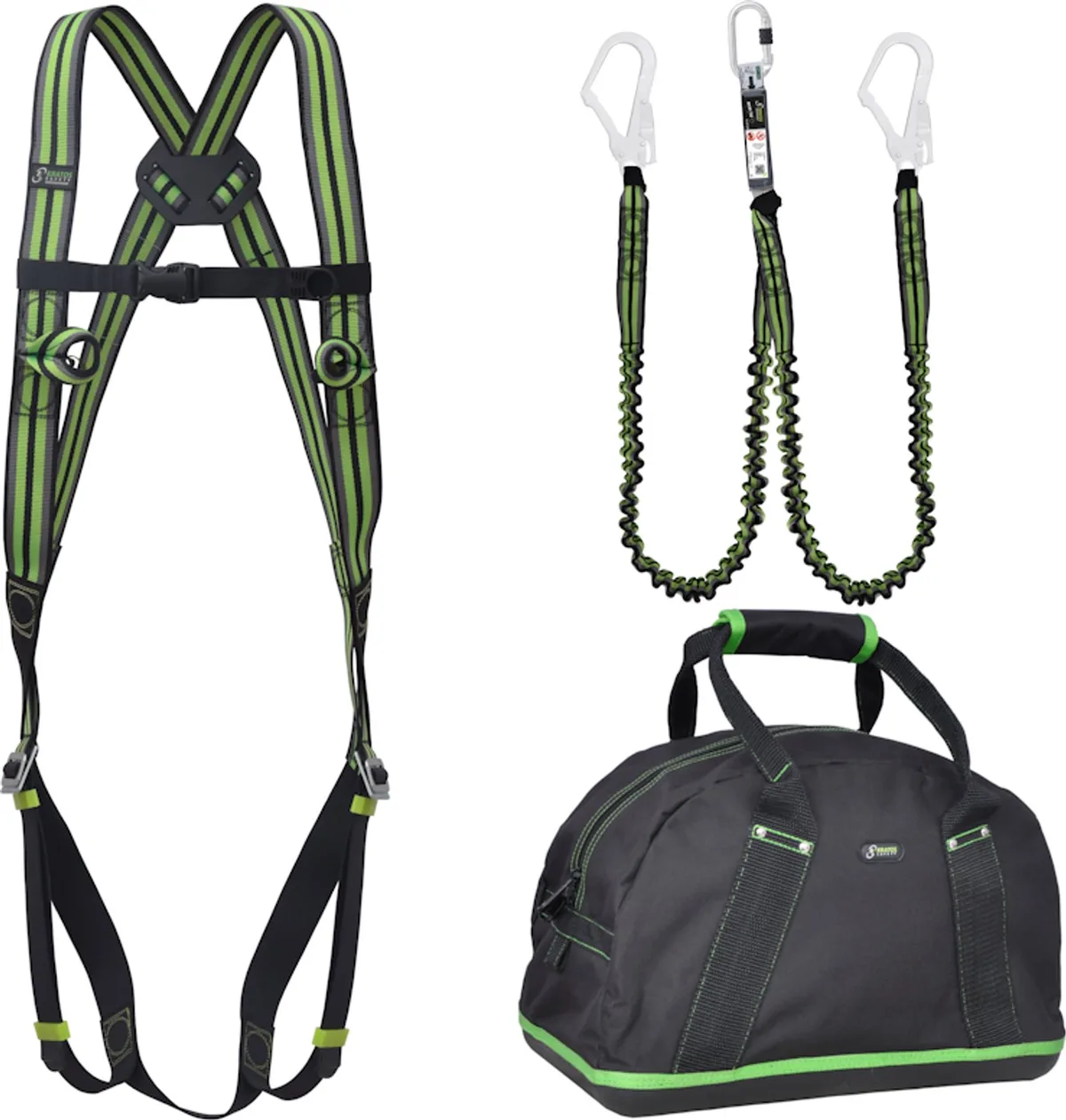 complete set valbeveiliging basic - Elastische Y-lijn 1,5m van Kratos Safety – productafbeelding