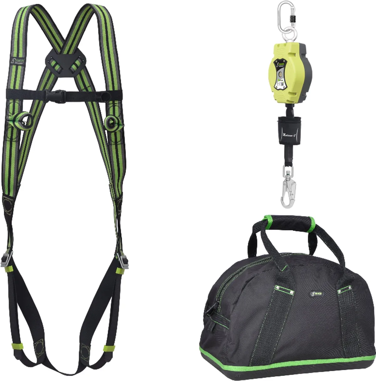 Complete set valbeveiliging Basic - Valstopblok 6m - Zonnepanelen von Kratos Safety – Produktbild