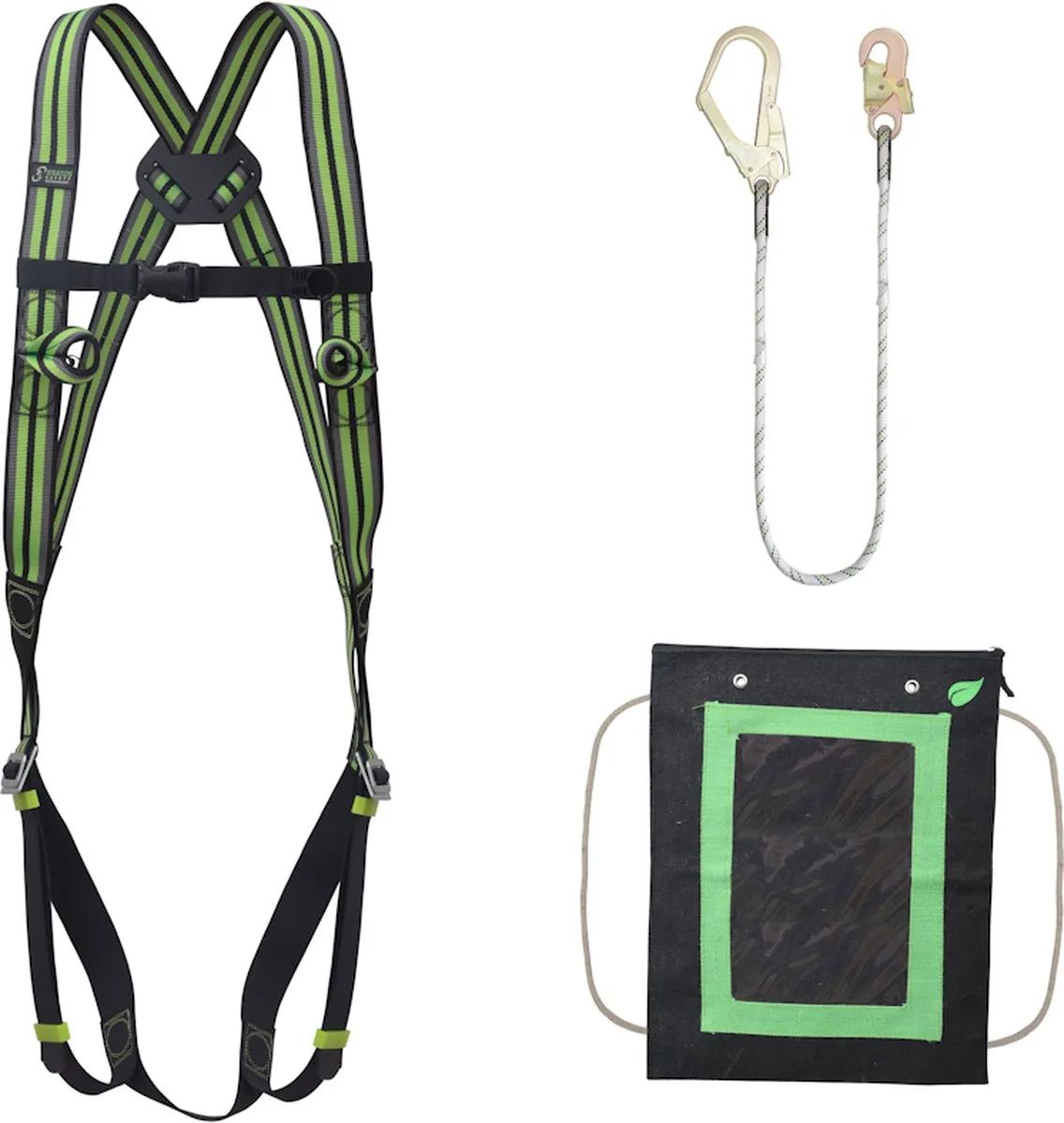 Complete set valbeveiliging Basic - Weerhoudingslijn 1,5m von Kratos Safety – Produktbild