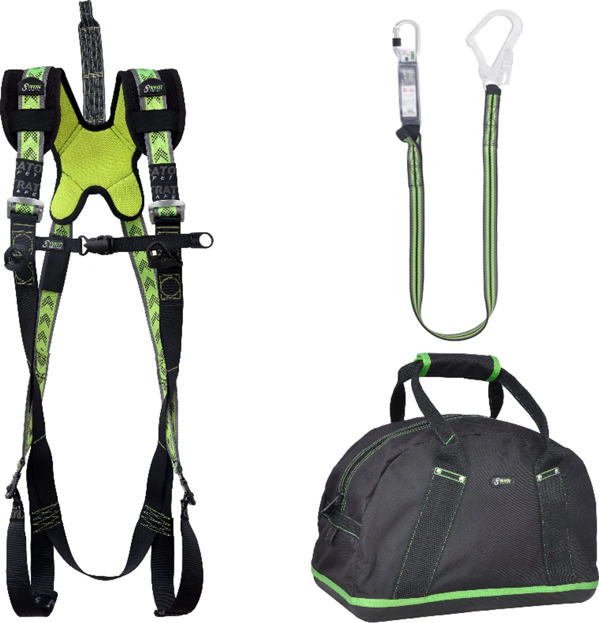 complete set valbeveiliging standaard - Leeflijn band 1,8m - Maat S-L de Kratos Safety – image du produit