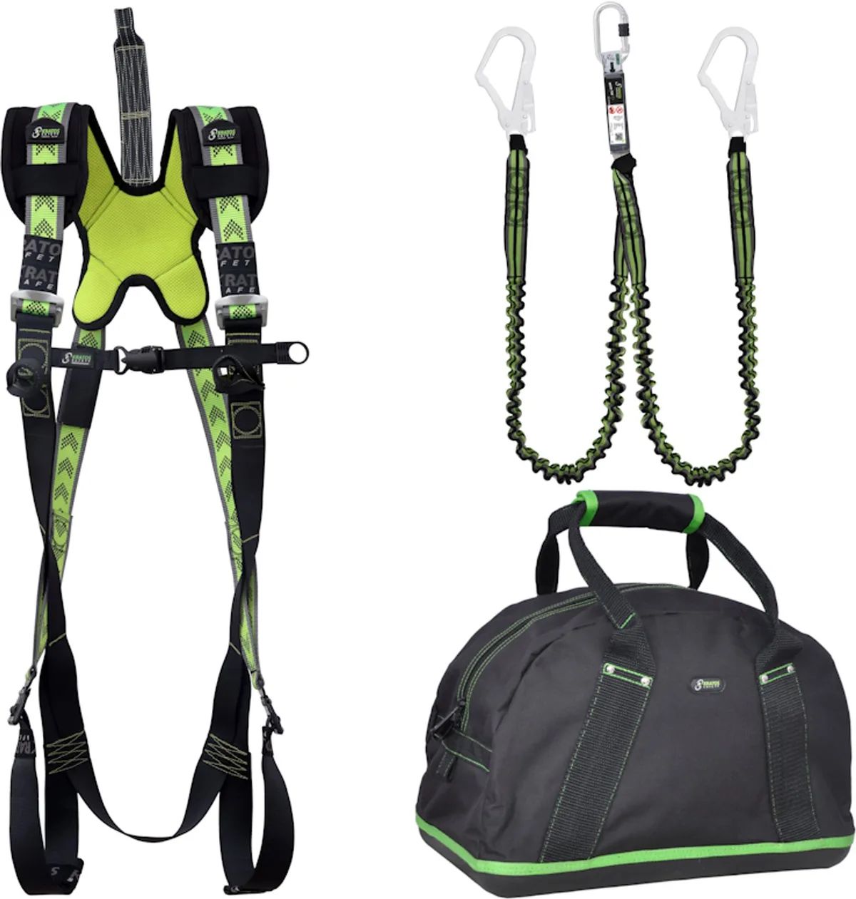 complete set valbeveiliging standaard - Met elastische Y-lijn - Maat L-XXL by Kratos Safety – product image