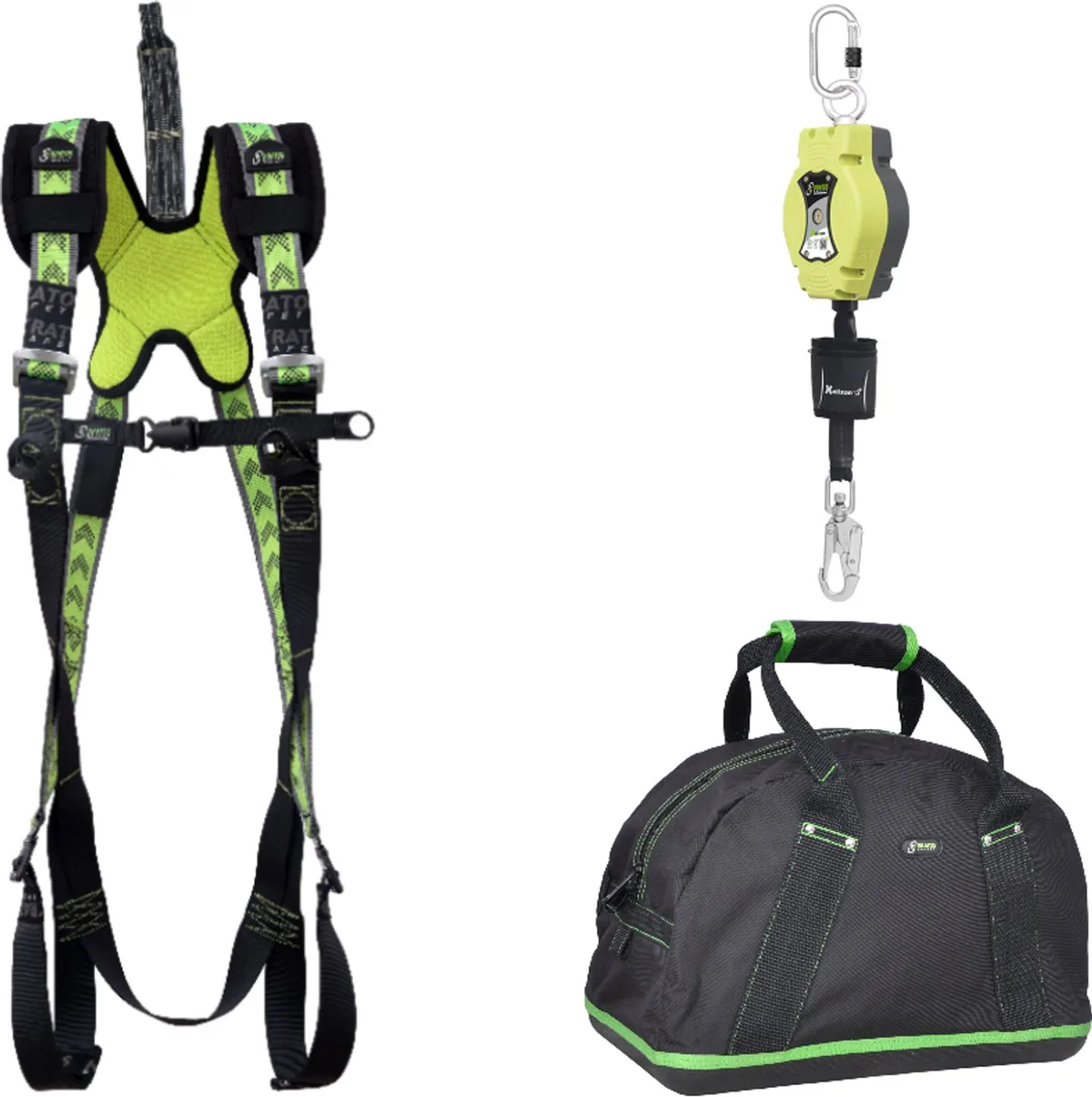 Complete set valbeveiliging standaard - Zonnepanelen - Maat L-XXL von Kratos Safety – Produktbild